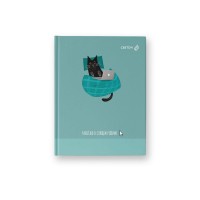 "Светоч"   Бизнес-блокнот, матовая ламинация +выборочный лак,   64ББТ6_93_5_1   A6   64 л.  24 шт.  клетка Работаю в спящем режиме 000907