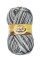 Пряжа ADELIA "ZENA"   100\% акрил   5 шт. х  100 г  308 м ± 10 м №44 белый-серый-т.серый