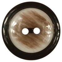 Пуговица костюмная с проколами "Gamma"   GX 0028   34 " ( 21 мм)  12 шт  № А008 черный