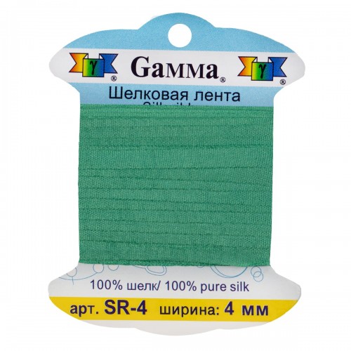 "Gamma"   шелковая   SR-4   ФАСОВКА   0.2 -  4 мм  9.1 м ± 0.5 м №182 зеленый