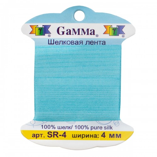 "Gamma"   шелковая   SR-4   ФАСОВКА   0.2 -  4 мм  9.1 м ± 0.5 м №171 бирюзовый