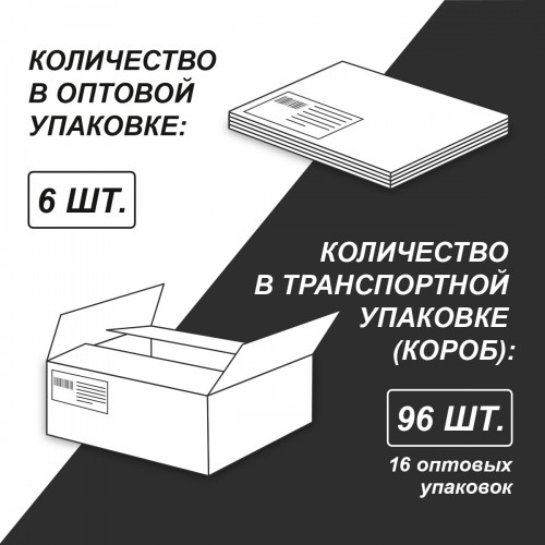 Б124   "Светоч"   Блокнот на гребне, выборочный лак,   A6   40 л.  6 шт.  клетка Кто там? 01227