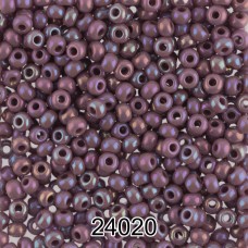 Бисер Чехия круглый 1   10/0   2.3 мм  500 г 24020 (Ф275) сиреневый