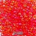 Бисер Чехия круглый 4 10/0 2.3 мм 500 г 91050 (Ф321) красный