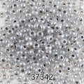 Бисер Чехия круглый 5 10/0 2.3 мм 500 г 37342 (Ф352) св.серый