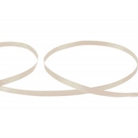 Лента атласная 3 мм ( 1/8 ")  "Gamma"   AL-3P   двухстор.   91.4 м №060 бежевый