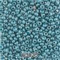 Бисер Чехия круглый 7 10/0 2.3 мм 500 г 63025 (Ф465) серо-бирюзовый