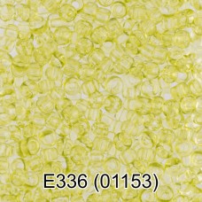 Бисер Чехия "GAMMA" круглый 5   10/0   2.3 мм  10 х  5 г  1-й сорт E336 салатовый ( 01153 )