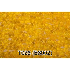 Бисер Чехия "GAMMA" TWIN 3   321-96001   2.5 x 5 мм  50 г  1-й сорт T028 желтый ( B8002 )