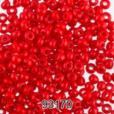 Бисер Чехия круглый 3   10/0   2.3 мм  500 г 93170 (Ф137) красный