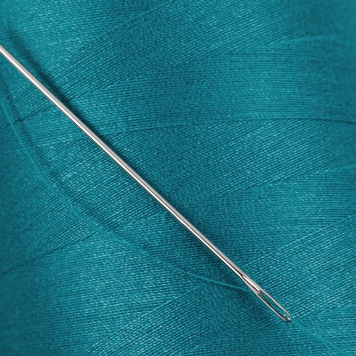 Швейные нитки (полиэстер) 40/2   "Nitka"  ( 201-300 )  4570 м №260 т.бирюзовый