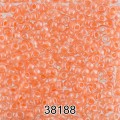 Бисер Чехия круглый 1 10/0 2.3 мм 500 г 38188 (Ф522) персиковый