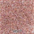 Бисер Чехия круглый 1 10/0 2.3 мм 500 г 58517 (Ф546) коричневый