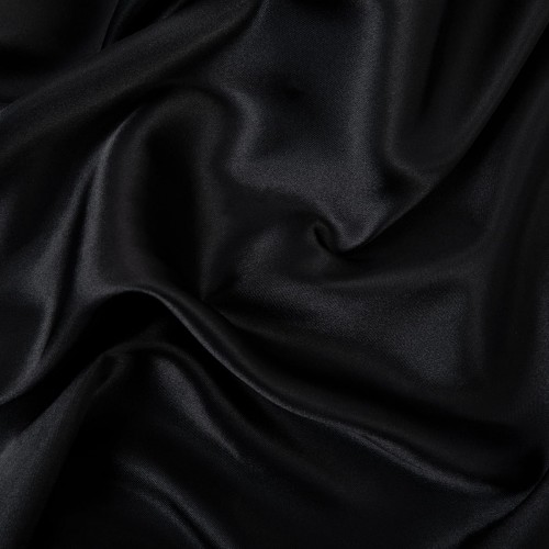 Ткань ZS   Poly satin   88 г/кв.м ± 5 г/кв.м  147 см ± 2 см  100\% полиэстер _ЧЕРНЫЙ