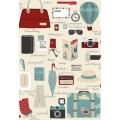 Ткань для пэчворка PEPPY 4507 PANEL ФАСОВКА 60 x 110 см 137 г/кв.м 100\% хлопок 738