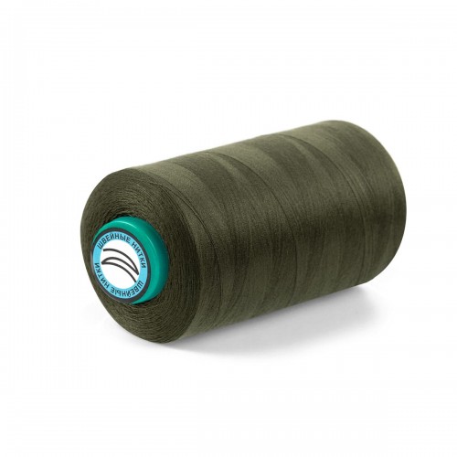 Швейные нитки (полиэстер) 40/2   "Nitka"  ( 401-502 )  4570 м №417 т.хаки