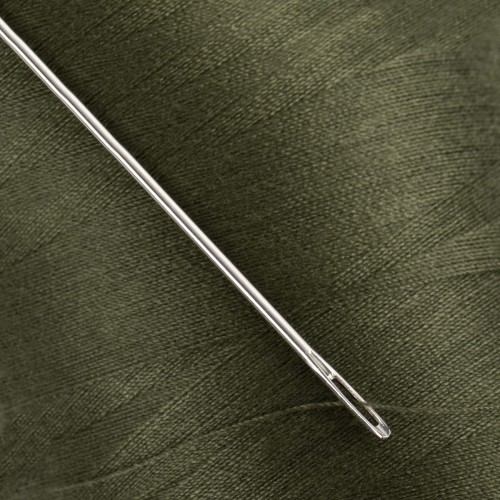 Швейные нитки (полиэстер) 40/2   "Nitka"  ( 401-502 )  4570 м №417 т.хаки