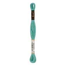 Нитки для вышивания "Anchor"   мулине   100\% хлопок   12 x  8 м 1070 св. зеленый