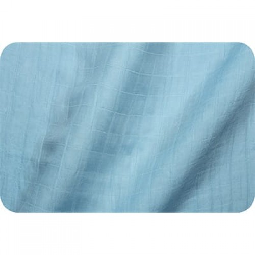 Ткань "Shannon Fabrics"   Ткань муслиновая   SOLID BAMBOO EMBRACE   100\% хлопок   125 см ± 2 см BABY BLUE