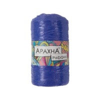 Пряжа ARACHNA "Raffia"   100\% полипропилен   5 шт. х  50 г ± 10 г  200 м ± 12 м №28 фиолетовый