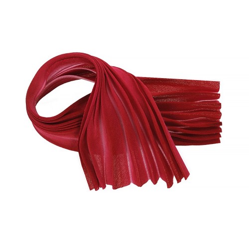 Лента декоративная "Floranta" Shibori   (Шибори)   120 мм  20 см №110e бордовый/пурпурный