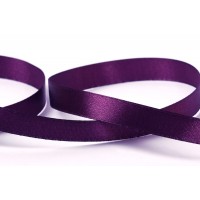 Лента атласная 12 мм ( 1/2 ")  "Gamma"   33 м ± 2 м №156 т.фиолетовый