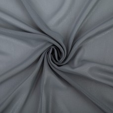 Ткань PC-04   Chiffon   60 г/кв.м ± 5 г/кв.м  147 см ± 2 см  100\% полиэстер №3 серый/серебро