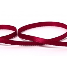 Лента атласная 6 мм ( 1/4 ")  "Gamma"   33 м ± 2 м №033 вишневый