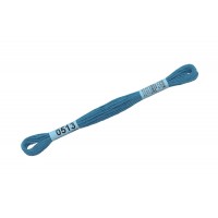 Нитки для вышивания "Gamma"    мулине  ( 0207-0819 )  100\% хлопок   24 x  8 м №0513 синий