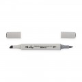 BMA-01 0.7 мм - 7 мм кисть/перо скошенное 1 шт. S493 серый теплый 8/Warm Grey 8