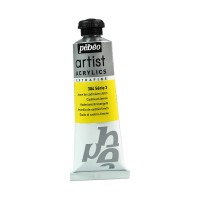 Краска акриловая "PEBEO"   Artist Acrylics extra fine №3   37 мл 908-304 лимонно-желтый кадмий
