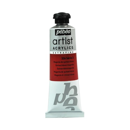 Краска акриловая "PEBEO"   Artist Acrylics extra fine №3   37 мл 908-326 пурпурный хинакридон