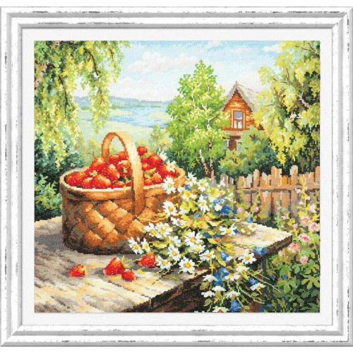 Набор для вышивания "Чудесная Игла" 047-06   "Любимая дача" 40 х 40 см