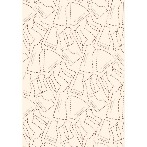 Ткань для пэчворка PEPPY   ВЕК МОДЫ   ФАСОВКА   50 x 55 см  146 г/кв.м ± 5   100\% хлопок ВМ-06 бежевый