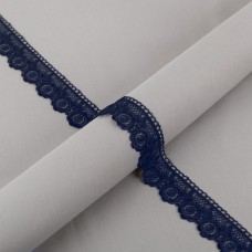 Гипюр "Gamma"   35 мм  GGM-3501   в пакете   9.7 м ± 0.2   Турция т.синий