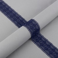 Гипюр "Gamma"   49 мм  GGM-4901   в пакете   9.7 м ± 0.2   Турция т.синий
