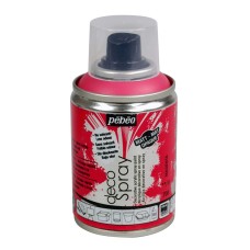 "PEBEO"   Краска на водной основе decoSpray (аэрозоль)   100 мл 093708 пурпурно-красный
