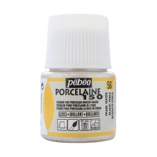 "PEBEO"   Краска по фарфору и керамике под обжиг металлик Porcelaine 150   45 мл 024-056 жемчужный