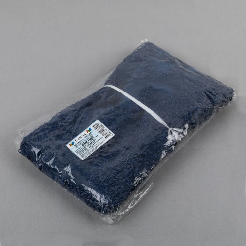 Кружево "Gamma"   "сетка"   155 мм  GKM-15504   в пакете   10 м ± 0.2   Турция TL010DB т.синий