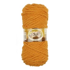 Пряжа ADELIA "MIMI"   100\% полиэстер   5 шт. х  100 г  80 м ± 4 м №16 оранжевый