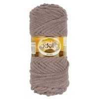 Пряжа ADELIA "MIMI"   100\% полиэстер   5 шт. х  100 г  80 м ± 4 м №14 серо-коричневый