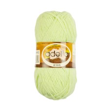 Пряжа ADELIA "KISS"   100\% полиэстер   10 шт. х  50 г  145 м ± 7 м №12 салатовый