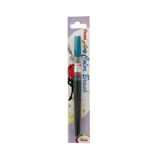"Pentel"   Кисть с краской Colour Brush   1-10 мм   кисть XGFL-114X бирюзовый