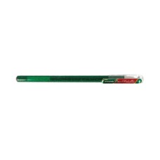 "Pentel"   Ручка гелевая Hybrid Dual Metallic,  d 1 мм K110-DBDX цвет чернил: зелёный цвет чернил: красный