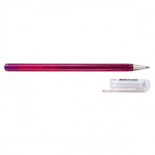 "Pentel"   Ручка гелевая Hybrid Dual Metallic,  d 1 мм K110-DCPX цвет чернил: голубой цвет чернил: розовый