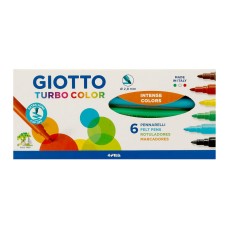 "Giotto"   Набор фломастеров   6 цв "Turbocolor" F415000