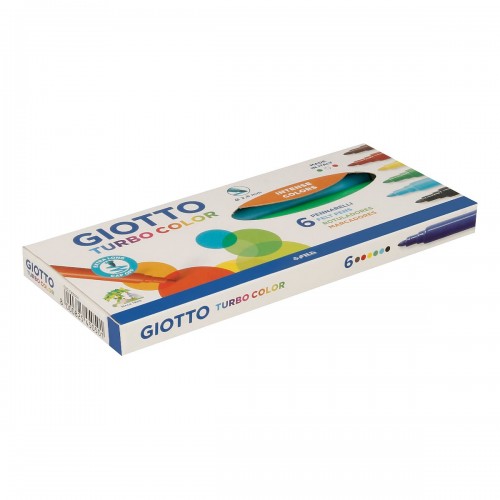 "Giotto"   Набор фломастеров   6 цв "Turbocolor" F415000