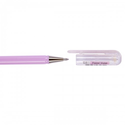 "Pentel"   Ручка гелевая Hybrid Milky пастельные  d 0.8 мм K108-PV цвет чернил: фиолетовый