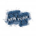 №68/5 5 шт №1434 NEW YORK 6х10 см