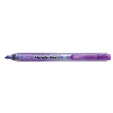 "Pentel"   Маркер-выделитель текста автоматич. Handy-Lines, 1.0/4.5 мм   1 - 4.5 мм   пулевидный   12 шт. SXS15-VO фиолетовый